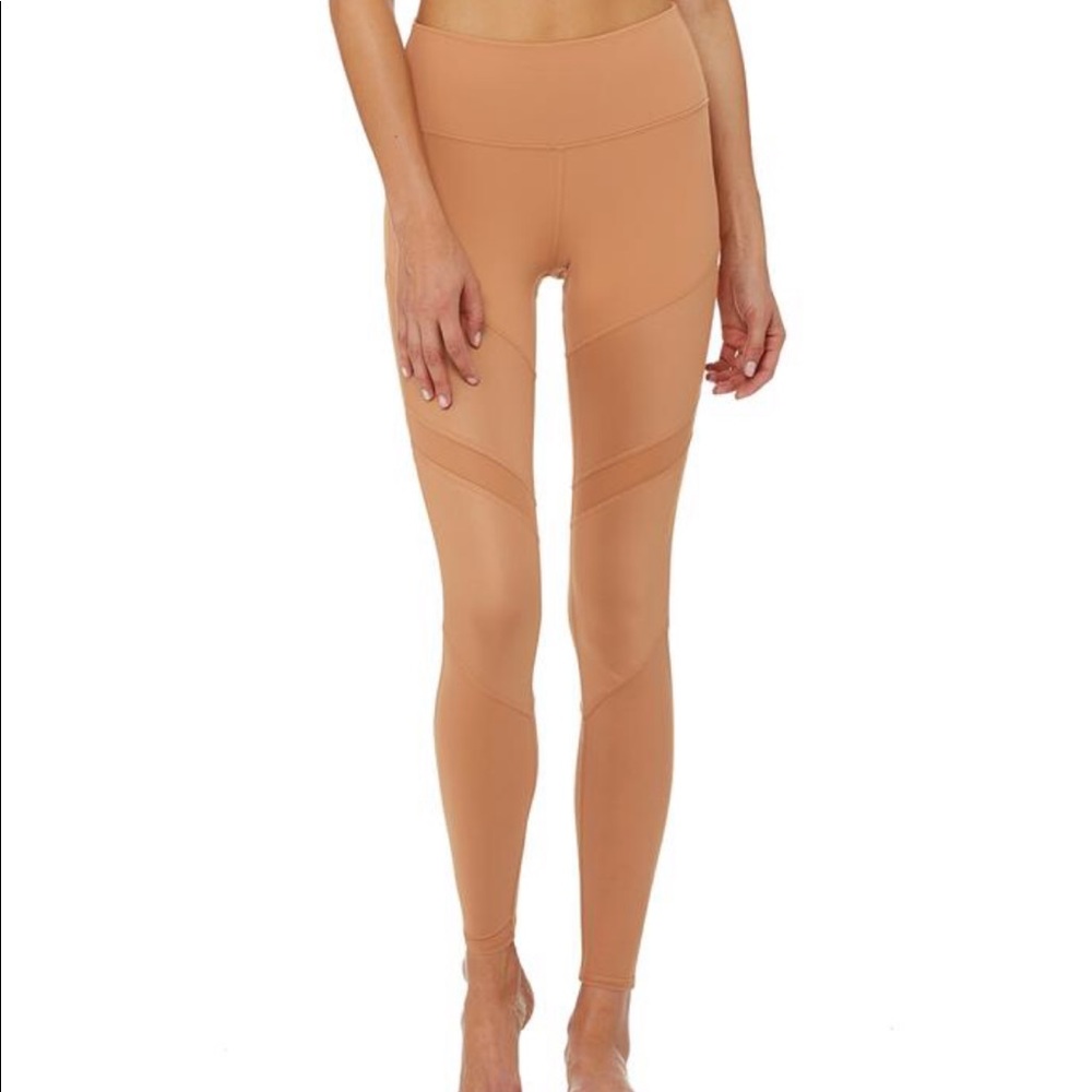 Alo Yoga high waist Sheila legging in henna